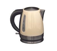 Quest Rocket Low Wattage Cream Stainless Steel Kettle (1L)