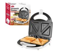 Quest 750W 2 Slice Non Stick Sandwich Toastie Maker | White