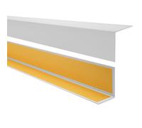 Quest Self-Adhesive Angle Profile, Rigid PVC L-Profile, Angle Strip, 200cm