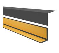 Quest Self-Adhesive Angle Profile, Rigid PVC L-Profile, Angle Strip, 200cm