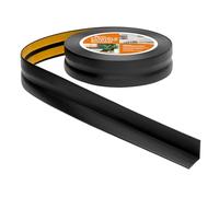 Quest Skirting Board PVC 30 x 30 mm Self-Adhesive - Black, 10 m