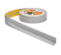 Quest Skirting Board PVC 30 x 30 mm Self-Adhesive - Grey, 10 m