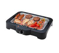 Quest Smokeless Electric BBQ Grill - 2300 W Table-Top Indoor Grill with Adjustable Thermostat, Cool-Touch Panel, 36 × 24 cm Plate
