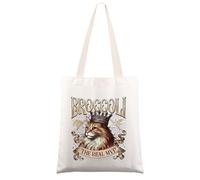 Quest Squad Broccoli Tote Bag Broccoli Cat Gifts Quest Squad Shoulder Bag Ridoc Gamlyn Merch (BROCCOLI THE UK3)