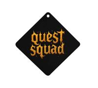Quest Squad Printed Car Air Fresheners Long Lasting Hanging Ocean Scented Cards Tablets for Closet Bathroom