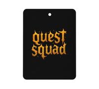 Quest Squad Printed Car Air Fresheners Long Lasting Hanging Ocean Scented Cards Tablets for Closet Bathroom