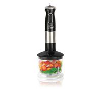 Quest 35099 3 in 1 Stick Blender / Variable Speeds, Turbo Pulse - Black