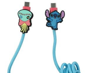 Quest | Stitch 6ft Type-C Braided Molded Charging Cable Scrump Yay
