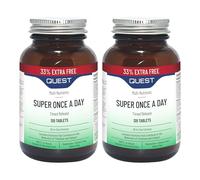 Quest Super Once A Day Multivitamin & Minerals Tablets. 17 Vitamins & 12 Minerals with Vitamin A, B, C, D, Iron & Zinc for Men & Women. for Optimal Health, Reduces Fatigue & Immunity (120 Tablets)