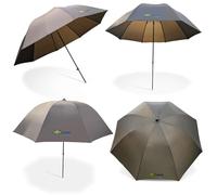 Quest Tenacious 55'' Carp Fishing Umbrella Green | Brolly | Match Sea Course | Day Shelter | Camping