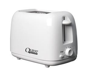 Quest Toaster 2 Slice Low Wattage White Caravan Motorhome Camper Camp Van Boat