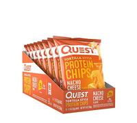 Quest Tortilla Style Protein Chips - Nacho Cheese - 8 Bags