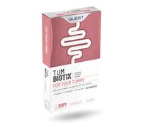Quest Tum Biotix Gut Health Probiotics Supplements & Balance Gut Flora. 2 Billion CFU Helps Restore Gut Friendly Bacteria. Vegan Multi Strain Probiotic Digestive Supplement (2 Pack x 30)