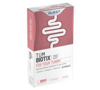 Quest Tum Biotix Gut Health Probiotics Supplements & Balance Gut Flora. 2 Billion CFU Helps Restore Gut Friendly Bacteria. Vegan Multi Strain Probiotic Digestive Supplement (2 Pack x 30)