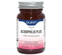 Quest Acidophilus Plus Probiotic Capsules 5 Billion CFU for Immune & Digestive Support. Helps Restore Gut Friendly Bacteria & Regulate Immune Responses. Vegan & Gluten Free (180 Capsules)