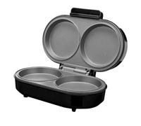 Quest Double Omelette Maker, Black