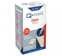 QuestÂ Q-Melt Iron 20mg - 30 Dissolvable Films