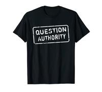 Question Authority Free Speech T-Shirt