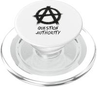 "Question Authority", Punks, Punk-rock, Anarchy PopSockets PopGrip for MagSafe