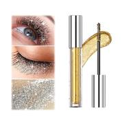Question Beauty Glitter Mascara,Question Beauty Mascara,Question Beauty Silver Mascara,Question Beauty Gold Mascara,Mascara Great Lash,Sparkle Mascara for Eyelashes,Glitter Lash Mascara (Gold, 3.2g)
