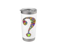 Question Mark Ask a Question Knowledge Stainless Steel Insulated Tumbler