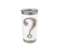 Question Mark Ask a Question Knowledge Stainless Steel Insulated Tumbler