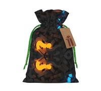 Question Mark Print Drawstring Bags,Snack Bags,Storage Bags For Gift Wrapping,Party Decorations