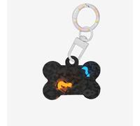 Question Mark Printing Bone Shaped Dog Tag Pet Id Tags,Acrylic Dog Tags Cat Tags with Ring for Dog Cat,Pendant Crafts