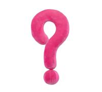 Question Mark Shape Cushions Colorful Decorative Throw Pillows Cotton Soft Plushes Pillows Room Decoration Question Mark Pillow