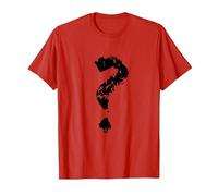 Question Mark T-Shirt, Men, Red, Large