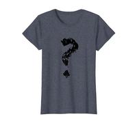 Question Mark T-Shirt, Women, Heather Blue, X-Large