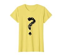 Question Mark T-Shirt, Women, Lemon Yellow, Large