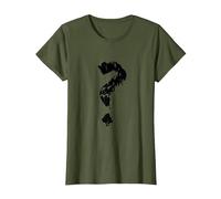 Question Mark T-Shirt, Women, Olive Green, X-Small