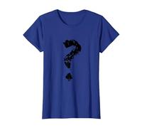 Question Mark T-Shirt, Women, Royal Blue, Small