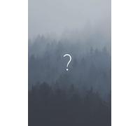 Question Mark: The Notebook Factory / Blank Journal Notebook for Writing and Drawing / Unlined and Unruled Plain Journal / 110 Blank Pages / Soft Cover 6 x 9 / Great Gift