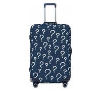 Question Marks Travel Luggage Covers - Elasticity Suitcase Covers Protector for Luggage 18-32 Inch
