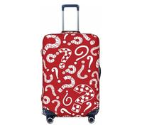Question Marks1 Travel Luggage Covers - Elasticity Suitcase Covers Protector for Luggage 18-32 Inch