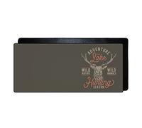 Questo Casa Rectangle Digital Printed Fabric Gaming Mouse Pad, Non-Slip Base, Black Stitched Edge for FPS, MOBA, Single Player Games XL, Size:90x40cm