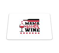 Questo Casa, Rectangle Digital Printed Mouse Pad, Non-Slip Base, for Office and Home, Size: 22 x 18 cm