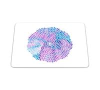 Questo Casa, Rectangle Digital Printed Mouse Pad, Non-Slip Base, for Office and Home, Size: 22 x 18 cm
