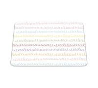 Questo Casa, Rectangle Digital Printed Mouse Pad, Non-Slip Base, for Office and Home, Size: 22 x 18 cm
