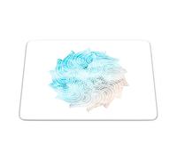 Questo Casa, Rectangle Digital Printed Mouse Pad, Non-Slip Base, for Office and Home, Size: 22 x 18 cm