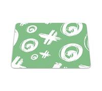 Questo Casa, Rectangle Digital Printed Mouse Pad, Non-Slip Base, for Office and Home, Size: 22 x 18 cm
