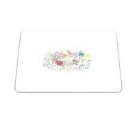 Questo Casa, Rectangle Digital Printed Mouse Pad, Non-Slip Base, for Office and Home, Size: 22 x 18 cm