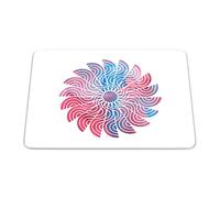 Questo Casa, Rectangle Digital Printed Mouse Pad, Non-Slip Base, for Office and Home, Size: 22 x 18 cm