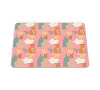 Questo Casa, Rectangle Digital Printed Mouse Pad, Non-Slip Base, for Office and Home, Size: 22 x 18 cm