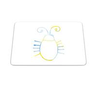 Questo Casa, Rectangle Digital Printed Mouse Pad, Non-Slip Base, for Office and Home, Size: 22 x 18 cm