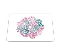Questo Casa, Rectangle Digital Printed Mouse Pad, Non-Slip Base, for Office and Home, Size: 22 x 18 cm