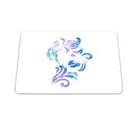 Questo Casa, Rectangle Digital Printed Mouse Pad, Non-Slip Base, for Office and Home, Size: 22 x 18 cm