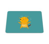 Questo Casa, Rectangle Digital Printed Mouse Pad, Non-Slip Base, for Office and Home, Size: 22 x 18 cm